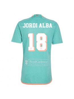 Muži Futbalové oblečenie Inter Miami Jordi Alba #18 2024-25 Krátky Rukáv - Tretina